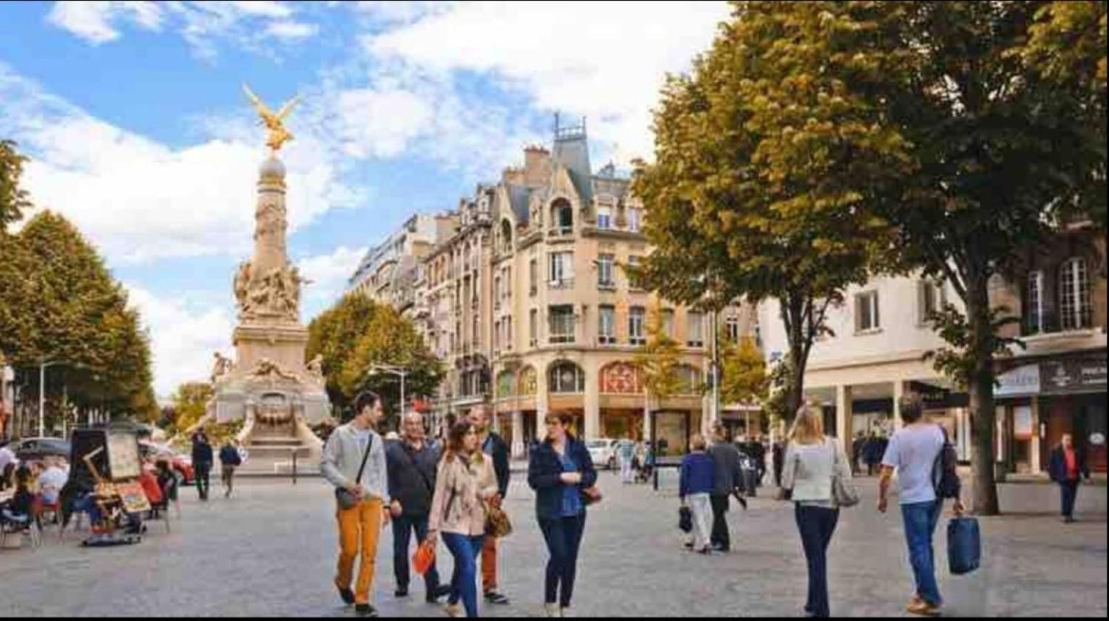 Apartament Coeur De Reims Logement Entier Zewnętrze zdjęcie